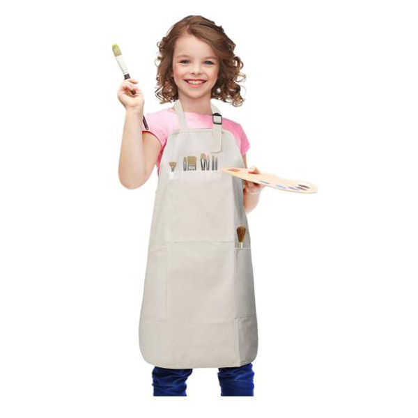 Kids Apron oo wata Panel dhinaca