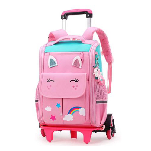 Kids Trolley Boorsada oo leh qalabka waraaqaha